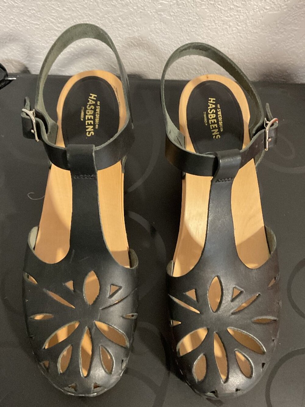 New Swedish Hasbeens Lacy clog 40 - Picture 4 of 7